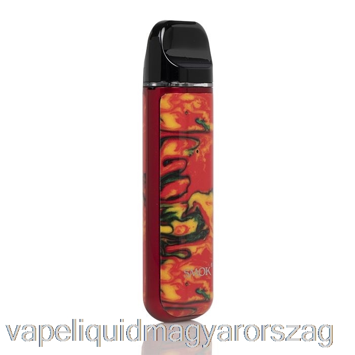 Smok Novo 2 25w Pod Rendszer Piros / Sárga Gyanta Vape E Cigi